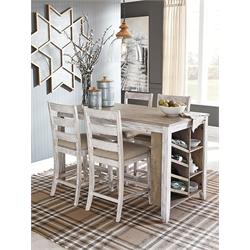ASHLEY 5PC COUNTER HEIGHT DINETTE (SKEMPTON) D394-124,32 Image