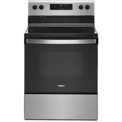 WHIRLPOOL 5.3 CU.FT STAINLESS STEEL ELECTRIC RANGE WFE320M0JS Image